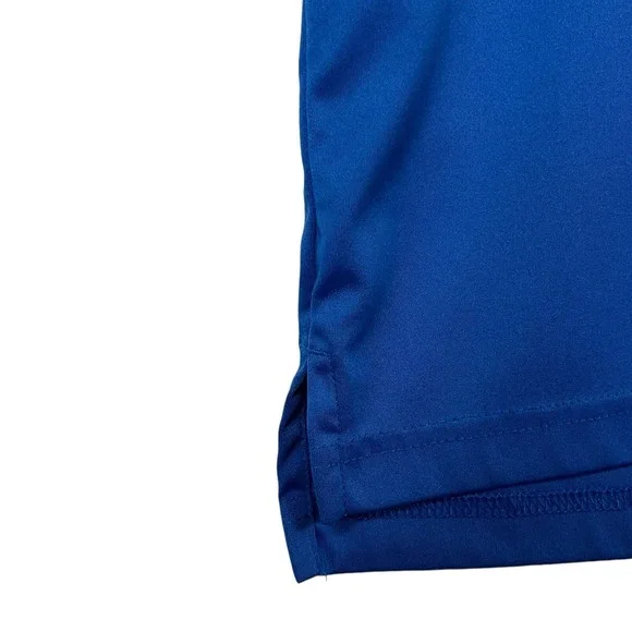 Milburn Country Club Polo Shirt Royal Blue Mens Golf Moisture Wicking Size M - Picture 4 of 11